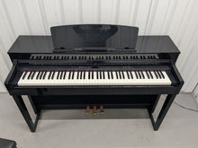 Load image into Gallery viewer, Yamaha Clavinova CLP-440PE Digital Piano polished ebony glossy black stock 25327