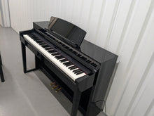 Load image into Gallery viewer, Yamaha Clavinova CLP-440PE Digital Piano polished ebony glossy black stock 25327