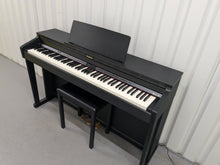 Load image into Gallery viewer, Roland HP503 digital piano and stool in satin black finish stock number 25308