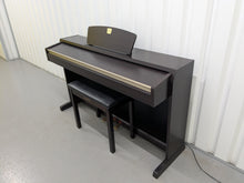 Load image into Gallery viewer, Yamaha Clavinova CLP-220 digital piano and stool in rosewood stock #25329