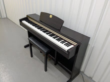Load image into Gallery viewer, Yamaha Clavinova CLP-220 digital piano and stool in rosewood stock #25329