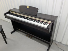 Load image into Gallery viewer, Yamaha Clavinova CLP-220 digital piano and stool in rosewood stock #25329
