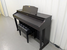 Load image into Gallery viewer, Roland HP506 Digital Piano in rosewood wooden action keys + stool Stock #25330