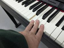 Load image into Gallery viewer, Roland HP506 Digital Piano in rosewood wooden action keys + stool Stock #25330
