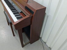 Load image into Gallery viewer, YAMAHA CLAVINOVA CLP-270 DIGITAL PIANO AND STOOL IN MAHOGANY FINISH stock #25332
