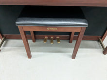 Load image into Gallery viewer, YAMAHA CLAVINOVA CLP-270 DIGITAL PIANO AND STOOL IN MAHOGANY FINISH stock #25332