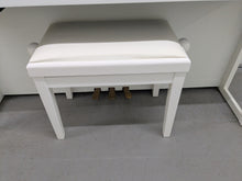 Load image into Gallery viewer, Roland HP702 Concert Class Digital Piano and stool in satin white stock #25335