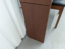 Load image into Gallery viewer, Roland DP990 digital slim line space saving piano in mahogany stock # 25331