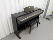 Load image into Gallery viewer, Yamaha Clavinova CLP-220 digital piano and stool in rosewood stock #25340