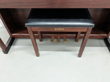 Load image into Gallery viewer, Yamaha Clavinova CLP-150 digital piano and stool in mahogany stock #25337