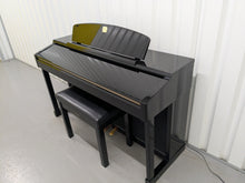 Load image into Gallery viewer, Yamaha Clavinova CLP-170PE Digital Piano glossy black polished ebony stock #25336