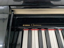 Load image into Gallery viewer, Yamaha Clavinova CLP-170PE Digital Piano glossy black polished ebony stock #25336
