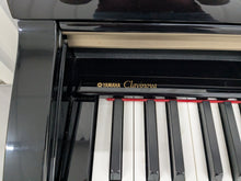 Load image into Gallery viewer, Yamaha Clavinova CLP-170PE Digital Piano glossy black polished ebony stock #25339