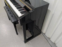 Load image into Gallery viewer, Yamaha Clavinova CLP-170PE Digital Piano glossy black polished ebony stock #25339