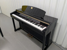 Load image into Gallery viewer, Yamaha Clavinova CLP-170PE Digital Piano glossy black polished ebony stock #25339