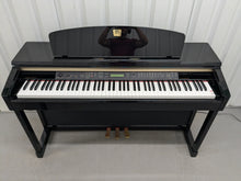 Load image into Gallery viewer, Yamaha Clavinova CLP-170PE Digital Piano glossy black polished ebony stock #25339