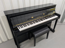 Load image into Gallery viewer, Yamaha Gran Touch GT20 upright piano polished ebony glossy black stock #25344