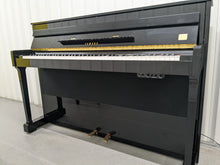 Load image into Gallery viewer, Yamaha Gran Touch GT20 upright piano polished ebony glossy black stock #25344