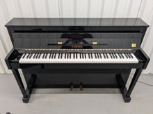 Load image into Gallery viewer, Yamaha Gran Touch GT20 upright piano polished ebony glossy black stock #25344