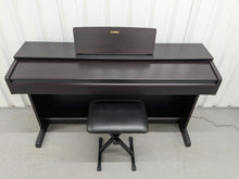 Load image into Gallery viewer, Yamaha Arius YDP-143 Digital Piano and stool in dark rosewood stock #25345