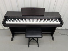 Load image into Gallery viewer, Yamaha Arius YDP-143 Digital Piano and stool in dark rosewood stock #25345