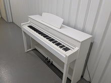 Load image into Gallery viewer, Yamaha Clavinova CLP-535 digital piano in satin white stock # 25367