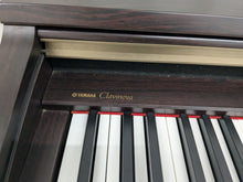 Load image into Gallery viewer, Yamaha Clavinova CLP-120 Digital Piano in dark rosewood stock #25348