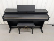 Load image into Gallery viewer, Yamaha Arius YDP-162 Digital Piano and stool in satin black, clavinova keyboard stock #25346