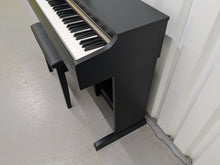 Load image into Gallery viewer, Yamaha Arius YDP-162 Digital Piano and stool in satin black, clavinova keyboard stock #25346