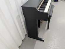 Load image into Gallery viewer, Yamaha Arius YDP-162 Digital Piano and stool in satin black, clavinova keyboard stock #25346