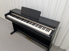 Load image into Gallery viewer, Yamaha Arius YDP-162 Digital Piano and stool in satin black, clavinova keyboard stock #25346