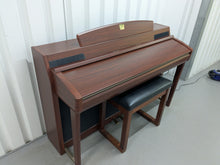 Load image into Gallery viewer, YAMAHA CLAVINOVA CLP-270 DIGITAL PIANO AND STOOL IN MAHOGANY FINISH stock #25347