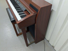 Load image into Gallery viewer, YAMAHA CLAVINOVA CLP-270 DIGITAL PIANO AND STOOL IN MAHOGANY FINISH stock #25347