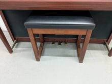 Load image into Gallery viewer, YAMAHA CLAVINOVA CLP-270 DIGITAL PIANO AND STOOL IN MAHOGANY FINISH stock #25347