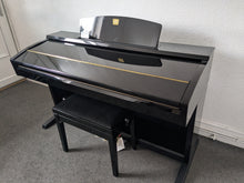 Load image into Gallery viewer, YAMAHA CLAVINOVA CVP-503 DIGITAL PIANO AND STOOL IN GLOSSY BLACK stock 25374