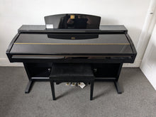 Load image into Gallery viewer, YAMAHA CLAVINOVA CVP-503 DIGITAL PIANO AND STOOL IN GLOSSY BLACK stock 25374