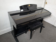 Load image into Gallery viewer, YAMAHA CLAVINOVA CVP-503 DIGITAL PIANO AND STOOL IN GLOSSY BLACK stock 25374