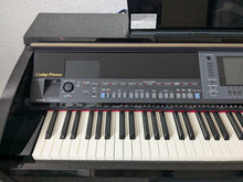 Load image into Gallery viewer, YAMAHA CLAVINOVA CVP-503 DIGITAL PIANO AND STOOL IN GLOSSY BLACK stock 25374