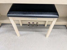 Load image into Gallery viewer, Yamaha Clavinova CLP-535 in white ash with matching stool stock nr 25373