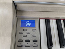 Load image into Gallery viewer, Yamaha Clavinova CLP-535 in white ash with matching stool stock nr 25373