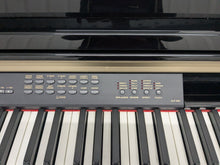 Load image into Gallery viewer, Yamaha Clavinova CLP-230PE piano +stool polished ebony glossy black stock # 25355