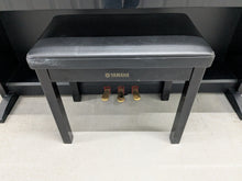 Load image into Gallery viewer, Yamaha Clavinova CLP-230PE piano +stool polished ebony glossy black stock # 25355