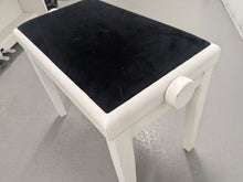 Load image into Gallery viewer, Yamaha Arius YDP-144 digital piano and stool in satin white stock nr 25376