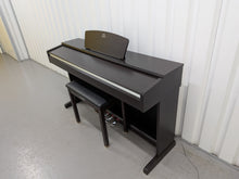Load image into Gallery viewer, Yamaha Arius YDP-135 digital piano and stool in rosewood stock # 25377