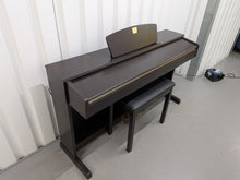 Load image into Gallery viewer, Yamaha Clavinova CLP-320 Digital Piano and stool in dark rosewood stock #25369