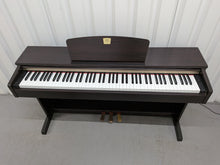Load image into Gallery viewer, Yamaha Clavinova CLP-320 Digital Piano and stool in dark rosewood stock #25369