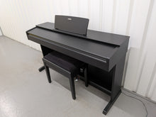 Load image into Gallery viewer, Yamaha Arius YDP-143 Digital Piano and stool in satin black finish stock #25372