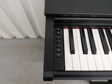 Load image into Gallery viewer, Yamaha Arius YDP-143 Digital Piano and stool in satin black finish stock #25372