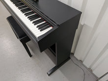 Load image into Gallery viewer, Yamaha Arius YDP-143 Digital Piano and stool in satin black finish stock #25372