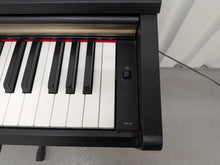 Load image into Gallery viewer, Yamaha Arius YDP-161 Digital Piano and stool in satin black clavinova keyboard stock #25378